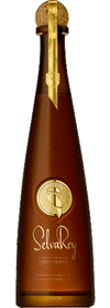 SelvaRey Chocolate Dark Rum 750 ML bottle with gold label and cork top.