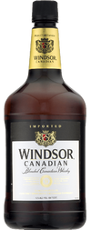 Windsor Canadian Blended Canadian Whisky 1L bottle with label.