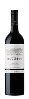 Chateau de Pennautier Terroirs d'Altitude Cabardes 2019 wine bottle.