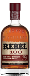 Rebel Yell Kentucky Straight Bourbon Whiskey 100 1.75 L bottle with bold caramel and vanilla notes.