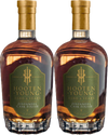 Hooten Young 6 Years Old Zinfandel Cask Finish American Whiskey Limited Edition Collectors Combo - 2 Bottles, 750 ML.