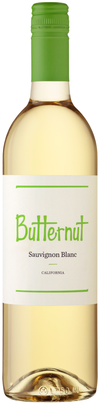 Butternut Sauvignon Blanc 750 ML wine bottle with green label.
