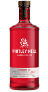 Whitley Neill Raspberry Gin 750 ML bottle, featuring juniper, coriander, and Scottish raspberry flavors.