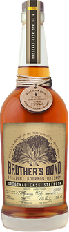 Brother's Bond Original Cask Strength Unfiltered Straight Bourbon Whiskey 750 ML bottle.