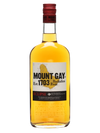 Mount Gay Eclipse Rum 1.75 L bottle, distilled in Barbados, 80 proof.