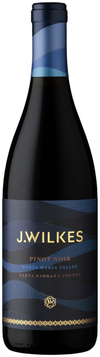 J Wilkes Pinot Noir Santa Maria Valley 2021 wine bottle, 750 ml.