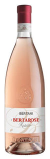 Bottle of Bertani Bertarose 2023 750 ML on a white background.