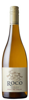 ROCO Gravel Road Chardonnay 2021 bottle with beige label and gold accents.