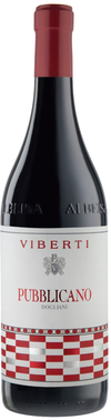 Viberti Giovanni Pubblicano Dogliani wine bottle 750 ML.