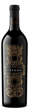 Bottle of Treana Red Blend 2021 Syrah and Cabernet Sauvignon Wine