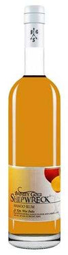Brinley Gold Shipwreck Mango Rum 750 ML bottle with Brazilian mango, citrus, and peach flavors.