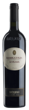 Beni di Batasiolo Barbera d'Alba DOC Sovrana 750 ML wine bottle from Piedmont, Italy.
