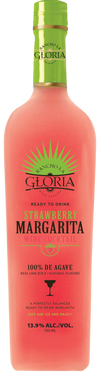 Rancho La Gloria Strawberry Margarita 750 ML bottle with agave wine-based cocktail.