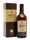 Ron Abuelo 7 Anos Anejo Reserva Superior Rum 750 ML bottle with packaging.
