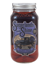 Sugarlands Shine Blockader's Blackberry Moonshine 750ml bottle with vintage label.