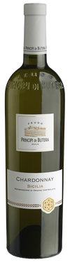 Feudo Principi Di Butera Chardonnay 750ml wine bottle.