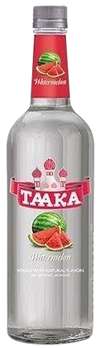 Taaka Watermelon Vodka 750 ML bottle with vibrant watermelon-themed design