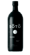 Soto Sake Junmai 720 ML bottle featuring a minimalist black label design.