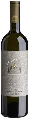 Ca Bolani Friuli Aquileia Sauvignon Blanc 750 ML wine bottle with elegant label design.