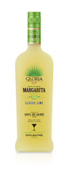Rancho La Gloria Classic Lime Margarita 1.5 L bottle, featuring 100% Blue Weber Agave wine, real lime juice, and a smooth, pre-mixed cocktail.