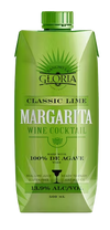 Rancho La Gloria Classic Lime Margarita 500 ML with smooth agave wine and real lime juice.