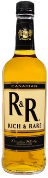 Rich & Rare Blended Canadian Whisky 1 L bottle with smooth and spicy flavor profile.