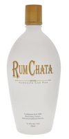 Rumchata Original Cream Liqueur 1.75L bottle with gold cap and white label showing premium Caribbean rum cream blend