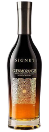 Glenmorangie Single Malt Scotch Signet 92 750 ML in elegant bottle, featuring rich flavors of chocolate, coffee, spice, and vanilla.