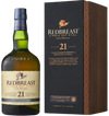 Redbreast Single Pot Still Irish Whiskey 21 Year bottle and box set.