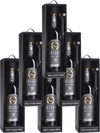 Beluga Vodka Noble Gold Line 750ml bottles (6-pack) with accessories.