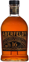 Aberfeldy Single Malt Scotch 16 Yr 750ml bottle with rich amber color and label detailing.