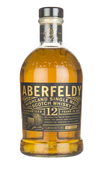 Aberfeldy Single Malt Scotch 12 Yr 750ml bottle with gold label.