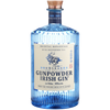 Drumshanbo Dry Gin Gunpowder bottle, 750 ML, featuring oriental botanicals and gunpowder tea.