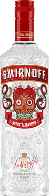 Smirnoff Spicy Tamarind Flavored Vodka bottle, 70 750 ML, featuring vibrant design with tangy tamarind and Mexican chiles.