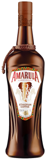 Amarula Cream Liqueur Ethiopian Coffee 750 ML bottle with marula and coffee blend.