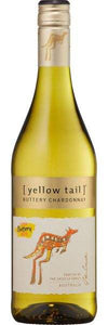 Yellow Tail Chardonnay Buttery Australia 750 ML bottle of creamy white wine