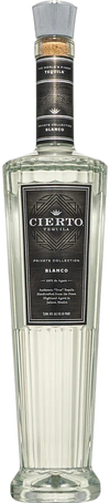 Cierto Tequila Blanco 750 ML bottle with fresh herbaceous aroma and floral notes.