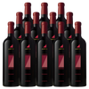 12 bottles of Justin Red Wine Justification Paso Robles 2021, known for its complex herbs and red fruit flavors.
