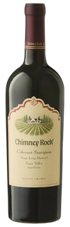 Chimney Rock Cabernet Sauvignon Stags Leap District 2021 bottle with label.