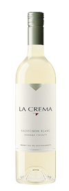 La Crema Sauvignon Blanc Sonoma County 2023 white wine bottle with crisp citrus and tropical fruit flavors
