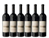 Six bottles of 2021 Quintessa Red Wine, showcasing refined elegance and complex flavors.