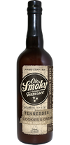 Ole Smoky Cookies & Cream Liqueur 750 ML bottle with cream and chocolate cookie flavor.