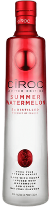 Ciroc Summer Watermelon Flavored Vodka 750 ML bottle with vibrant design.