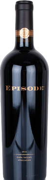 Episode Red Wine Napa Valley 2007 bottle showcasing deep ruby color and luxurious label.