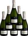 Henriot Champagne Brut Blanc De Blancs 750 ML (6 Bottles) – refined and crisp Champagne with bright citrus, floral aromas, and a smooth, refreshing finish.
