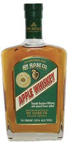 R. M. Rose Apple Whiskey 750 ML bottle with green label, featuring apple flavor and bourbon.