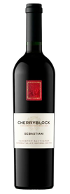 Sebastiani Cabernet Sauvignon Cherryblock Sonoma Valley 2018 wine bottle.