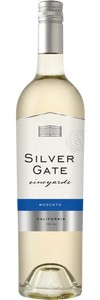 Silver Gate Vineyards Moscato California 750 ML wine bottle by James Foster.
