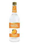 Skol Orange Vodka 1.75L bottle with bright orange label and citrus design