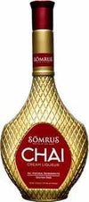 Bottle of Somrus Indian Cream Liqueur 750 ML with creamy liqueur pour